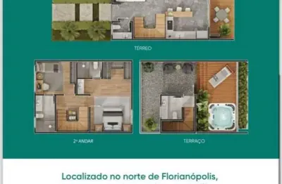 Casa em condomínio fechado com 1 quarto à venda na rodovia armando calil bulos, 403, vargem grande, florianópolis, 151 m2 por r$ 940.000