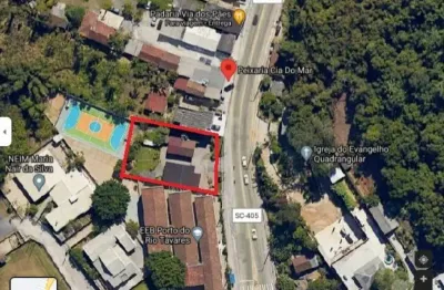 Terreno à venda na Rodovia Francisco Magno Vieira, 322, Campeche, Florianópolis, 931 m2 por R$ 3.500.000