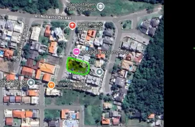 Terreno à venda na rua caminho das bromélias, 67, campeche, florianópolis, 450 m2 por r$ 1.098.000