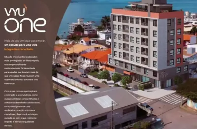 Apartamento com 1 quarto à venda na rua pascoal simone, 315, coqueiros, florianópolis, 28 m2 por r$ 452.459