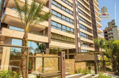 Apartamento de três suítes e quatro vagas no royal mont serrat, construção rio novo