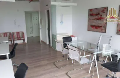 Até 90% financiado. sala comercial nova, decorada e mobiliada, na nova carlos gomes, próximo ao futuro shopping belvedere em porto alegre