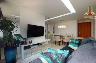 No urbano menino deus, apartamento de três dormitórios e duas vagas, semi mobiliado.
