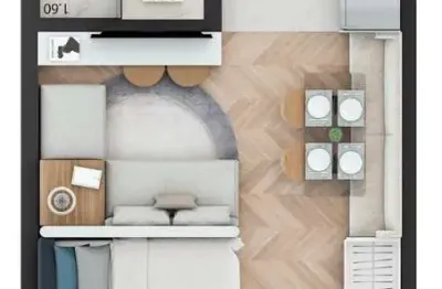 Apartamento com 1 quarto à venda na Rua Casemiro de Abreu, 576, Rio Branco, Porto Alegre