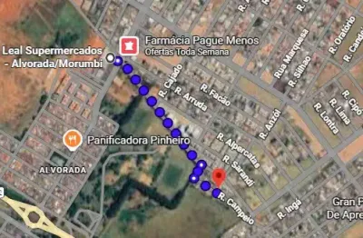 Terreno à venda na Rua Campeio, 103, Morumbi, Uberlândia