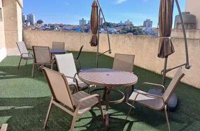 Sensacional apartamento tipo para venda em vila basileia com 1 quarto, 45m²
