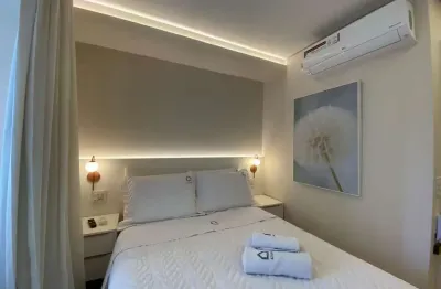 Elegante flat para venda em moema com 1 quarto, sendo 1 suíte, 21m²