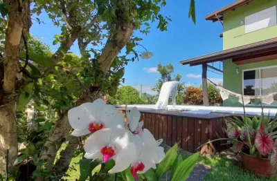 Casa em condomínio fechado com 4 quartos à venda no campeche, florianópolis  por r$ 3.300.000