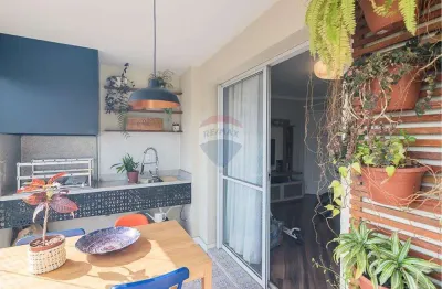 Apartamento alto padrão com 116 m², varanda gourmet, condomínio club house, 3 dormitórios / 1 suíte, home office, 2 vagas cobertas