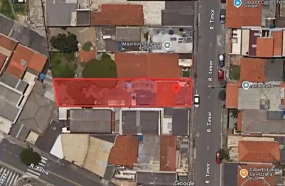 Terreno 330m² - rua timor/ rua oratório - 08m x 42m