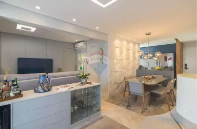 Belissimo apartamento de 70 m², com varanda toda envidraçada, suite com closet, excelente localização em condominio club