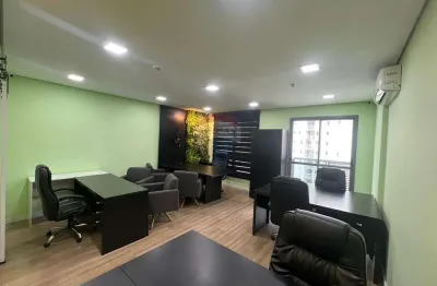 Sala comercial de 38,27 m² para locação, MOBILIADA e com eletrodmésticos com ótima localização no moderno Conjunto Cidade Viva Office.