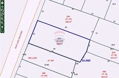 Atenção! terreno de 360 m² ( 12 m x 30 m ) ideal para investidores e contrutores com otima localização na vila bastos – santo andré.
