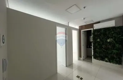 Sala comercial para locação, Subdivida com 2 salas, recepção,  no moderno Conjunto Cidade Viva Office.