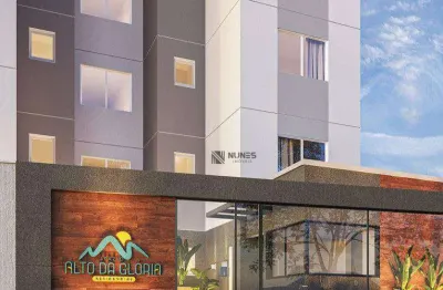 Apartamento com 2 dormitórios à venda, 45 m² por r$ 267.000,00 - santa catarina - juiz de fora/mg
