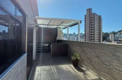 Cobertura com 4 dormitórios à venda, 180 m² por r$ 980.000,00 - passos - juiz de fora/mg