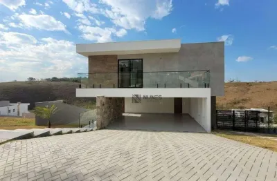 Casa com 3 dormitórios à venda, 349 m² por r$ 2.390.000,00 - alphaville - juiz de fora/mg