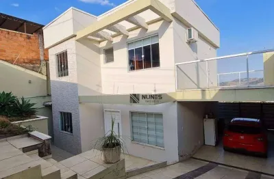 Casa com 2 dormitórios à venda, 220 m² por r$ 550.000 - fontesville ii - juiz de fora/mg