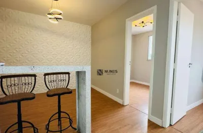 Apartamento com 2 dormitórios à venda, 41 m² por r$ 155.000 - nova califórnia - juiz de fora/mg