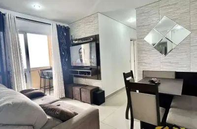 Apartamento com 2 dormitórios para alugar, 53 m² por r$ 2.977,00/mês - centro - são bernardo do campo/sp