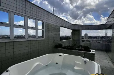 Cobertura para alugar, 171 m² por r$ 6.913,00/mês - centro - são bernardo do campo/sp