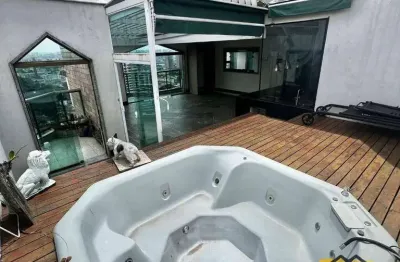 Apartamento triplex com 4 dormitórios à venda, 450 m² por r$ 2.900.000,00 - jardim do mar - são bernardo do campo/sp