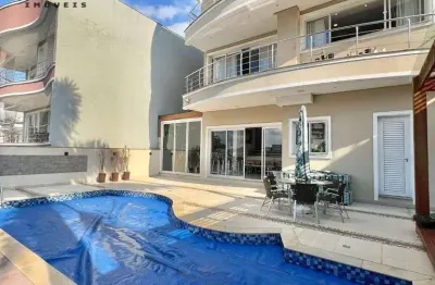 Sobrado com 4 dormitórios à venda, 533 m² por r$ 5.225.000,00 - swiss park - são bernardo do campo/sp