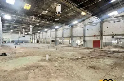 Galpão para alugar, 1700 m² por r$ 42.000,00/mês - piraporinha - diadema/sp