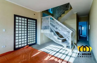 Sobrado com 3 dormitórios à venda, 300 m² por r$ 850.000 - parque joão ramalho - santo andré/sp