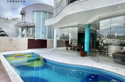 Sobrado com 4 dormitórios à venda, 800 m² por r$ 6.700.000,00 - swiss park - são bernardo do campo/sp