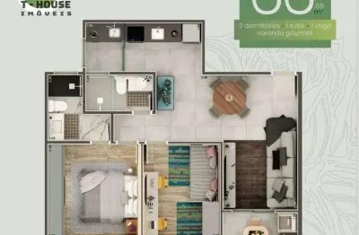 Apartamento com 2 dormitórios à venda, 66 m² por r$ 641.000,00 - nova petrópolis - são bernardo do campo/sp