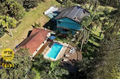 Chácara com 2 dormitórios à venda, 48400 m² por r$ 4.900.000,00 - represa - ribeirão pires/sp