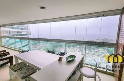 Apartamento com 3 dormitórios à venda, 112 m² por r$ 1.259.000,00 - jardim belmar - guarujá/sp