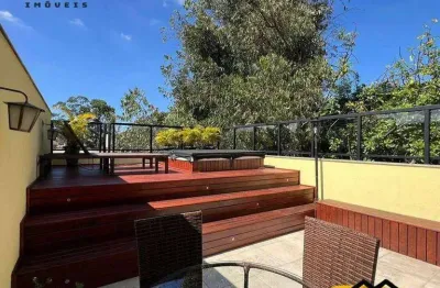 Cobertura com 3 dormitórios à venda, 200 m² por r$ 830.000,00 - vila lucinda - santo andré/sp