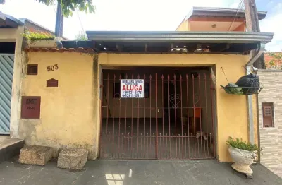 Casa para locação, 2 quartos - garagem coberta e área de lazer com churrasqueira - residencial novo