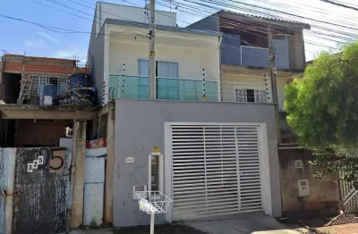 Sobrado para locação 2 dormitórios - quintal compartilhado - loteamento residencial novo mundo, cam