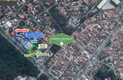 Terreno à venda na Avenida Atlântica, Cidade Dutra, São Paulo