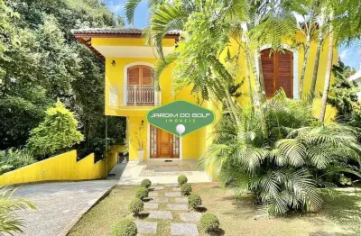 Linda residência à venda no condomínio nova higienópolis - granja vianna/sp | 4 dorms (4 suítes) | 6 vagas de garagem