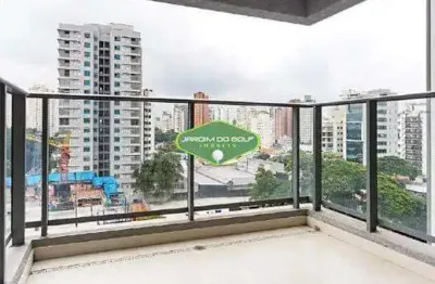 Apartamento com 1 quarto à venda na Avenida Cotovia, Indianópolis, São Paulo