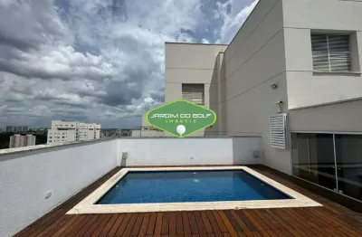 Cobertura mobiliada à venda no iepê golf | 4 suítes) | 5 vagas | 433 m2