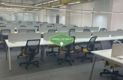 Conjunto comercial para locação | 586,65m² | cidade monções | brooklin novo – são paulo/sp