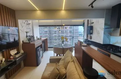 Universo - apartamento mobiliado 3 dorm 1 suite no universo tatuapé andar alto 810 mil