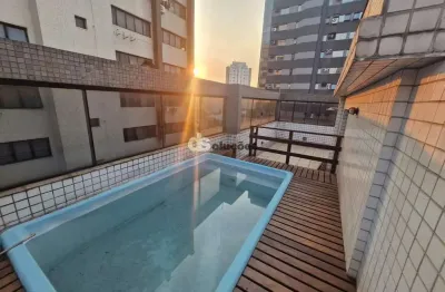 Cobertura com 4 vagas de garagem à venda na zona norte, água fria, são paulo, sp