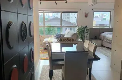 Apartamento mobiliado à venda com 1 dormitório em santana, são paulo, sp