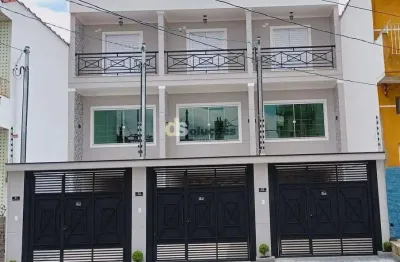 Sobrado novo à venda com 122m², 3 dormitórios (1 suíte) e 2 vagas, parque vitória, zona norte de sã