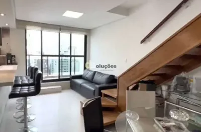 Apartamento duplex à venda com 1 dormitório na zona sul, itaim bibi, são paulo, sp
