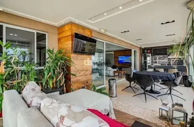 Apartamento de alto padrão para locação e venda na vila romana com 206m², 4 dormitórios sendo 3 suí