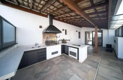 Cobertura duplex com 4 dormitórios na alameda dos aicás à venda, moema, são paulo, sp
