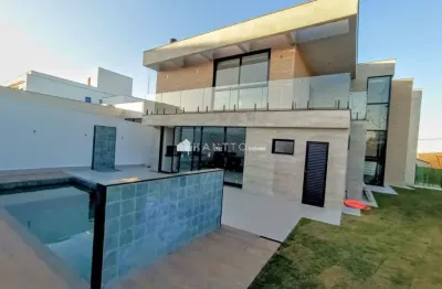 Casa com 4 dormitórios à venda, 380 m² por r$ 2.790.000 - condomínio alphaville - juiz de fora/mg