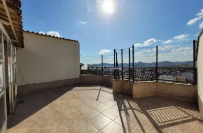 Cobertura com 4 dormitórios à venda, 201 m² por r$ 470.000 - santa helena - juiz de fora/mg